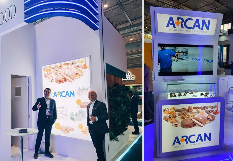 Banner ARCAN MACHINERY / TURKEY / confectionery and food-processing machinery