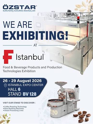 Banner DENİZLİ ÖZSTAR KURUYEMİŞ MAKİNA / Turkey / Nut and coffee roasting and food-processing machinery