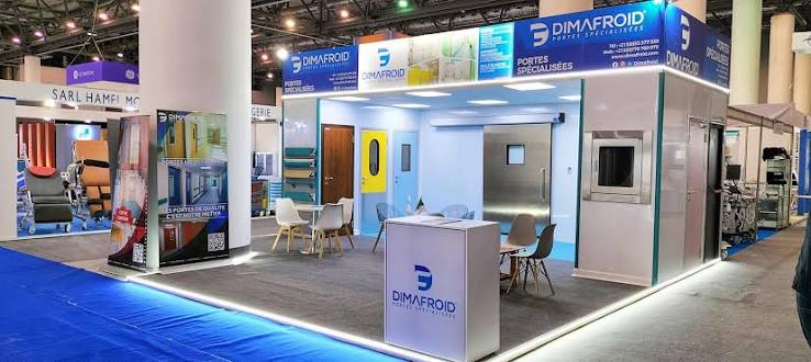Banner DIMA FROID / Algeria / Industrial refrigeration, cold rooms and industrial doors