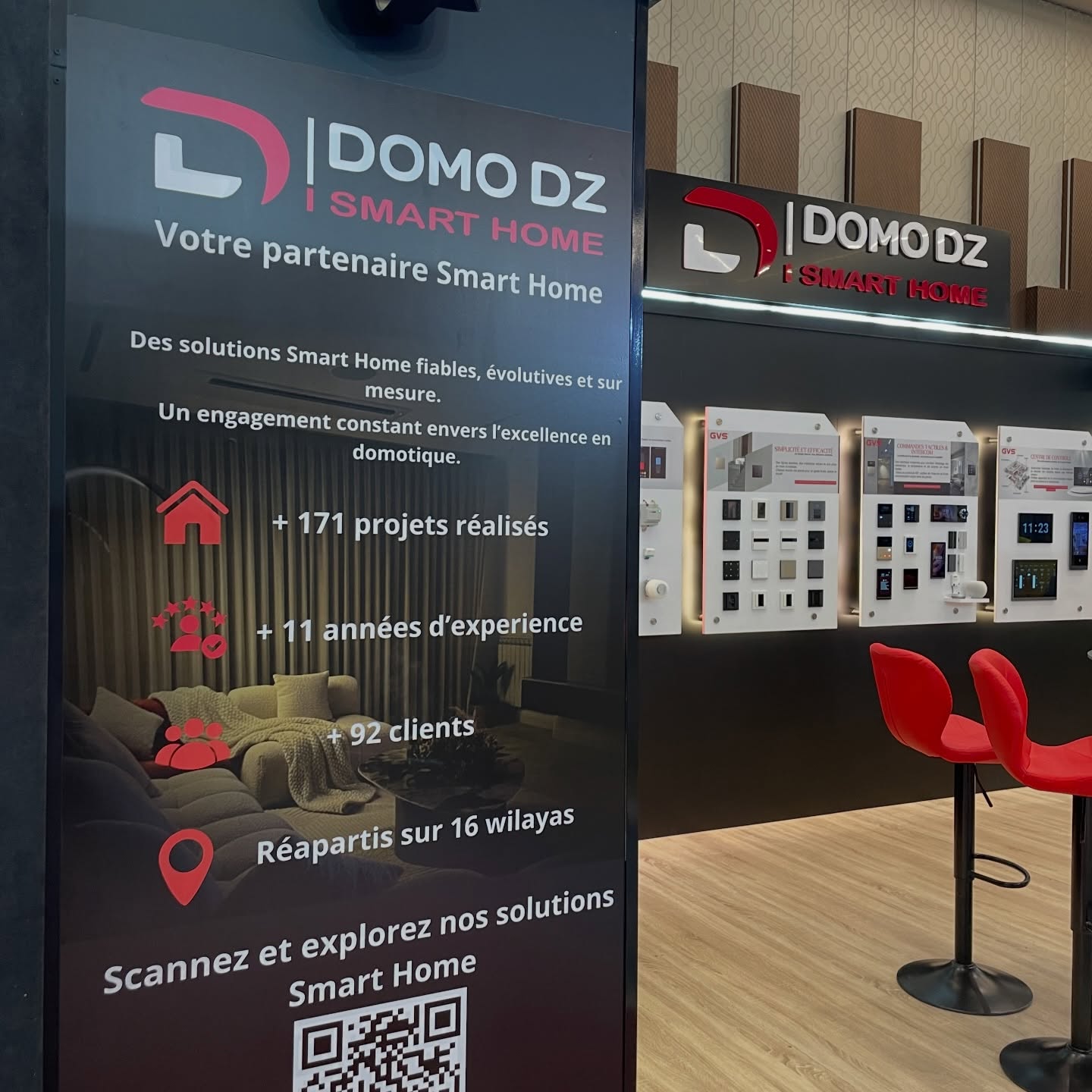 Banner DOMO-Dz/ALGERIA/Home and Building Automation