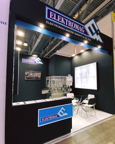 Banner ELEKTROMAG MAKİNA SAN. VE TİC. A.Ş. / Turkey / Automatic liquid filling and packaging machinery
