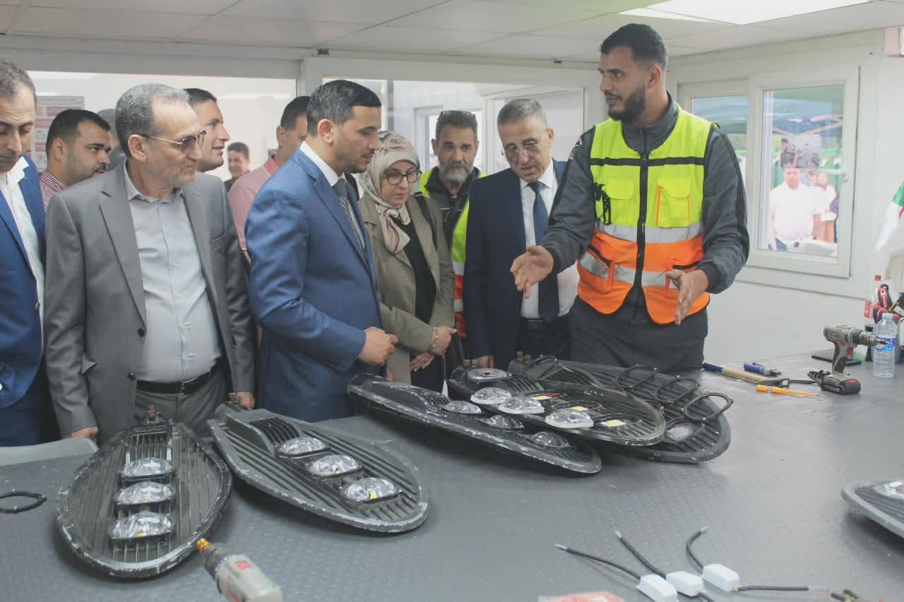 Banner MITIDJA INARA/ALGERIA/ - Management and maintenance of public lighting networks.