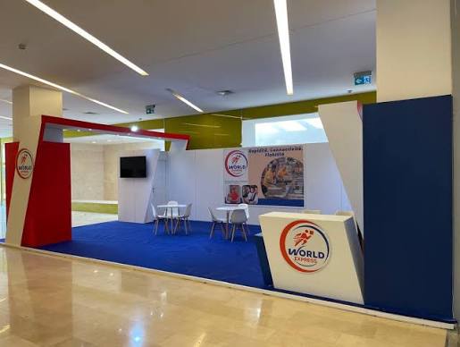 Banner WORLD EXPRESS / Algeria / Express Delivery and Courier Services